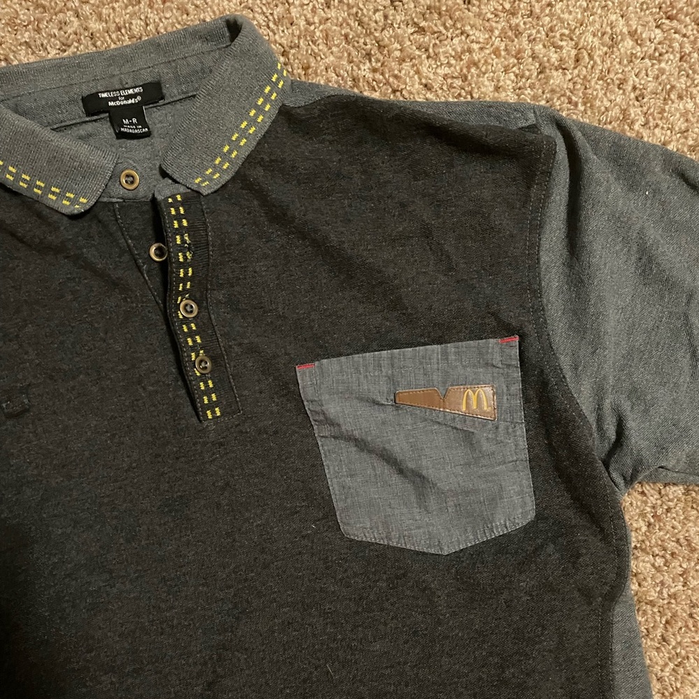 Mcdonalds Crew Uniform T-Shirt (Medium)